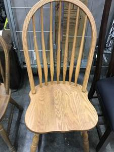 Solid Oak Chair