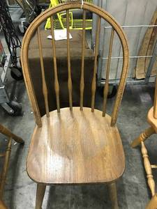 Solid Oak Chair