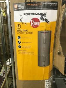 NEW Rheem Water Heater