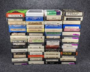lot 123 image: Lot of 60 8-Track Tapes - Various Artists