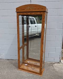 lot 1 image: Curio Cabinet