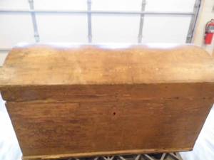 Large Wooden Trunk