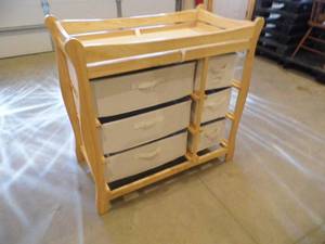 Changing Table w Cloth Drawers