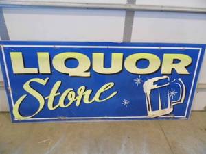 Liquor Store Sign