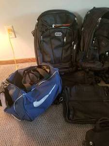 lot 103 image: Collection of Backpacks and Tote Bags