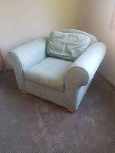 lot 16 image: Precedent Blue Chair