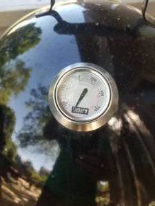 lot 15 image: Weber Drum Smoker