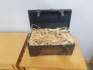 lot 104 image: Stylish Woven Display Box