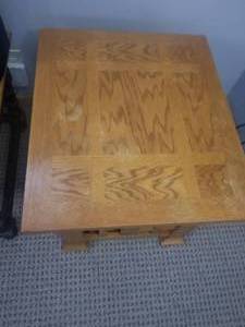 lot 45 image: Mission Style Side Table