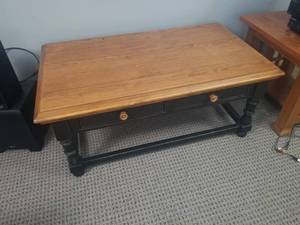 lot 65 image: Farmhouse Style Coffee Table