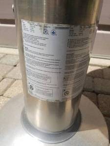 lot 111 image: Compact Propane Space Heater