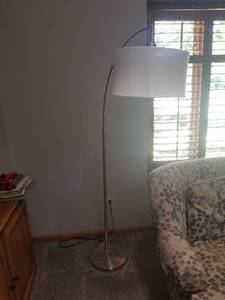 lot 92 image: Cool Modern Metal Lamp