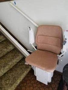 lot 4 image: Electric Stair Lift Chair with Remote Control