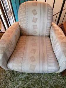lot 118 image: Modern Upholstered Arm Chair, 1 of 2 available