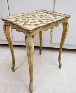 lot 92 image: Italian Side Table Signed Franco Tacchi