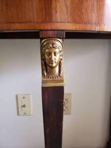 lot 93 image: Art Deco Marble Console Table