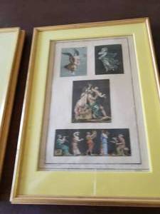lot 75 image: Captivating Pair of Etchings