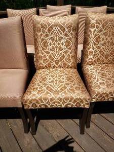 lot 116 image: Set of Eight Contemporary Dining Chairs