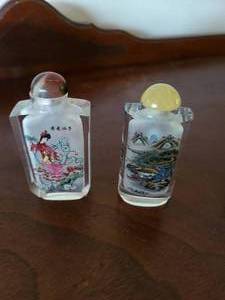 lot 73 image: Mix of Asian Snuff Bottles And Vases