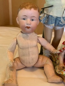 Lot of Three Vintage Dolls