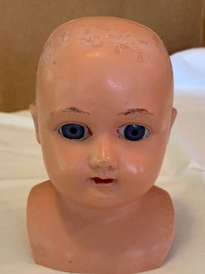 Celloid Head with Insert Eyes