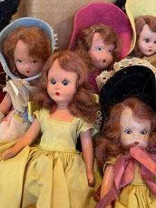 Lot of 7 Storybook or Storybook Type Dolls