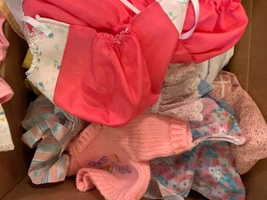 Lot of doll clothes