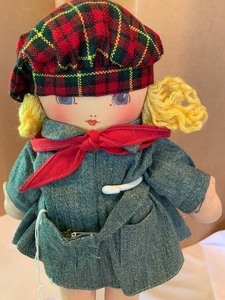 Lot of Three Cloth Dolls