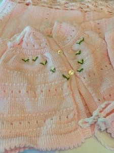 Adorable Knit Layette Sets (2)