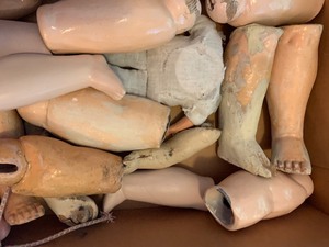 Lot of Misc Doll Parts for RepairRepurpose