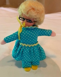 Buffy and Miniature Mrs. Beasley Doll