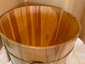 Vintage BucketHand Painted Design