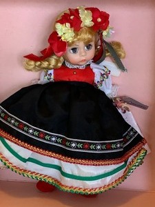 Lot of Two Madame Alexander Dolls- Poland and Finland