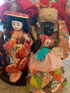 Lot of Five Culture Dolls