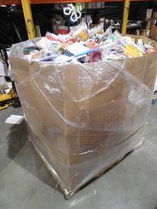 lot 4 image: WHOLESALE PALLET LOT OF GENERAL MERCHANDISE, SMALLS- TOOLS,HARDWARE ITEMS