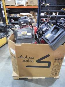 lot 10 image: WHOLESALE PALLET LOT OF POWER EQUIPMENT  LAWN MOWERS
