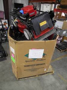 lot 11 image: WHOLESALE PALLET LOT OF POWER EQUIPMENT  LAWN MOWERS