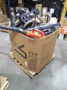 lot 17 image: WHOLESALE PALLET LOT OF POWER EQUIPMENT  LAWN MOWERS