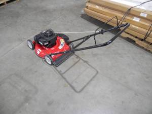 lot 45 image: Yard Machines 20 in. 125 cc OHV Briggs and Stratton Gas Walk Behind Push Mower