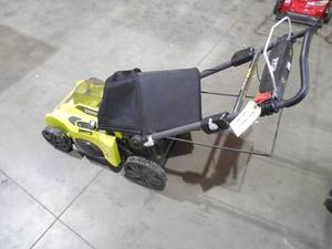 lot 40 image: RYOBI 20 in. 40-Volt Brushless Lithium-Ion Cordless Battery Walk Behind Push Lawn Mower