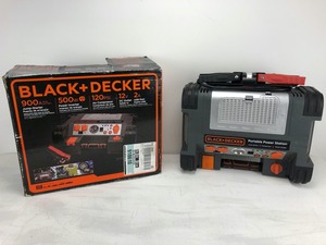 lot 25 image: BlackDecker 500-Watt Portable Power Station