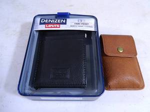 lot 15 image: New Levis Denizen Wallet and More
