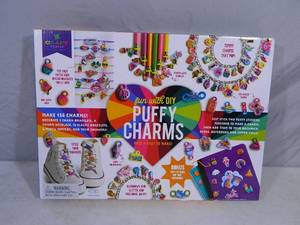 lot 22 image: New Puffy Charms Kids Craft Kit
