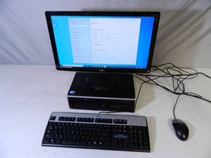 lot 48 image: HP Desktop Computer with Fresh Install Windows 10
