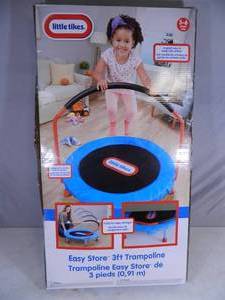 lot 6 image: New Little Tikes Trampoline