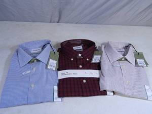 lot 81 image: 3 New XL Dress Shirts