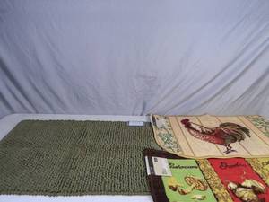 lot 94 image: 3 New Rugs