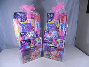 lot 98 image: 2 New Large Trolls Easter Baskets