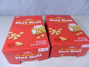 lot 100 image: 44 New Pearsons Salted Nut Rolls