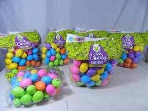 lot 102 image: 6 New Large Bags of Candy Filled Eggs